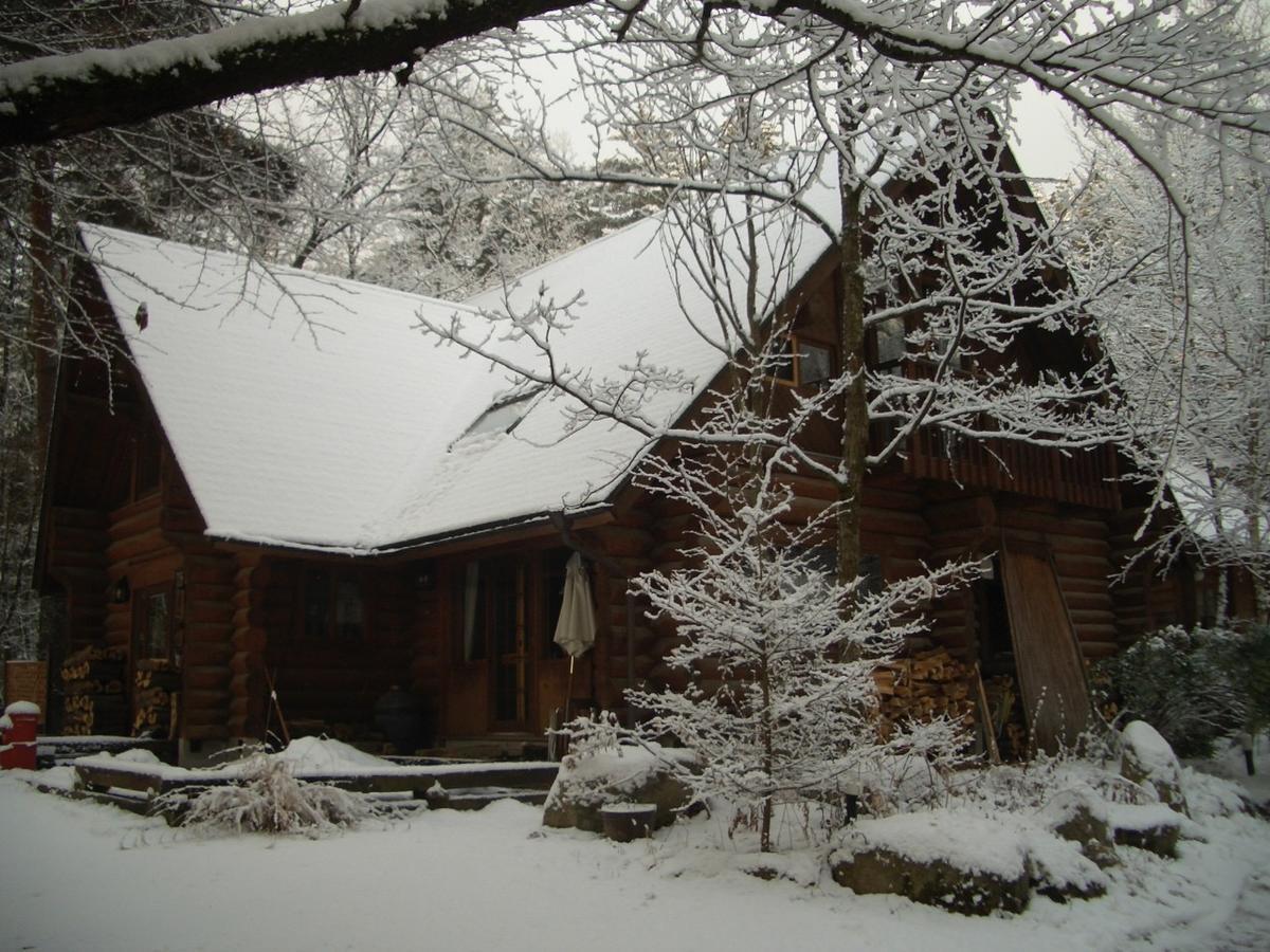 Canadian Loghouse Inn Azuminoyujin Extérieur photo