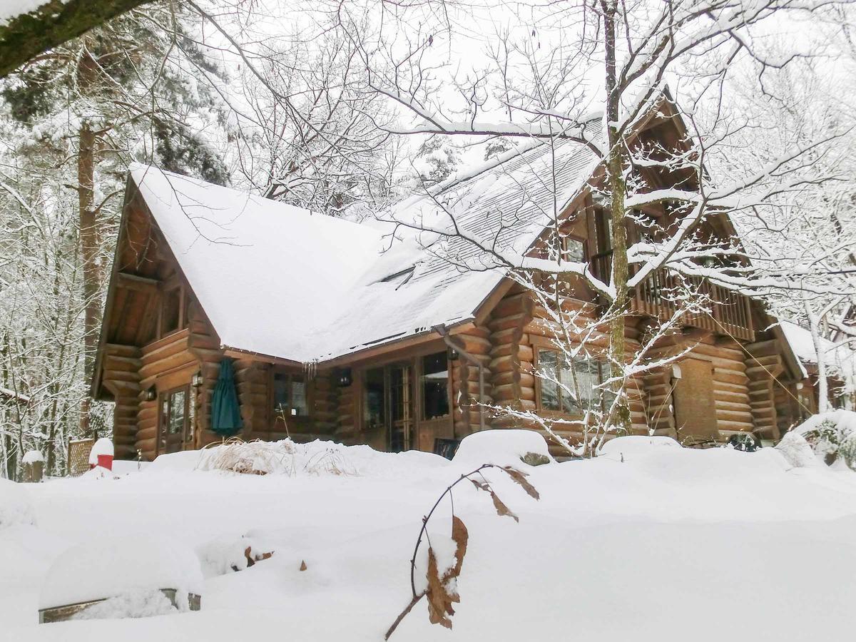 Canadian Loghouse Inn Azuminoyujin Extérieur photo