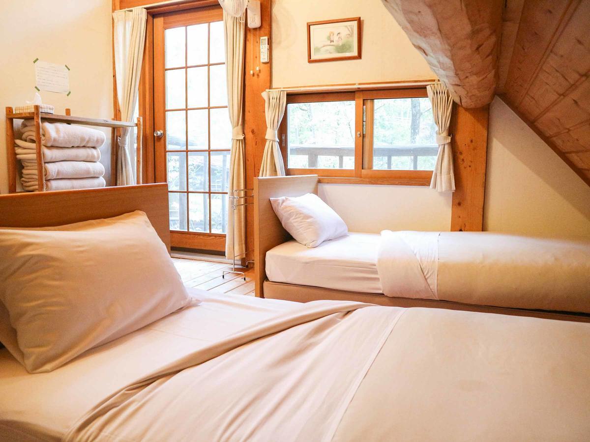 Canadian Loghouse Inn Azuminoyujin Extérieur photo